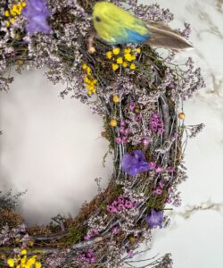 Trockenblumenkranz