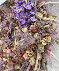 Trockenblumenkranz