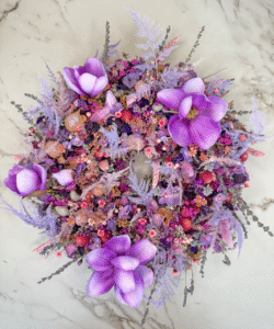 Trockenblumenkranz
