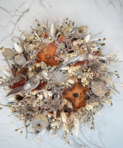 Trockenblumenkranz